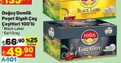 DOĞUŞ DEMLİK POŞET ÇAY DOĞUŞ DEMLİK POŞET ÇAY